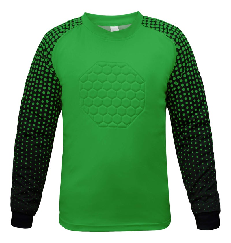 Total Soccer Factory Soccer Goalie Jersey (Kelly Green, YL (X-Small)) - Image 2